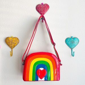🌈🌈 PRACTICALLY NEW. MAYBE USED ONCE RAINBOW CROSSBODY from CURRENT MOOD 🌈🌈